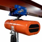 Starke "Low Headroom" Plain Trolley with CM Lodestar Hoist