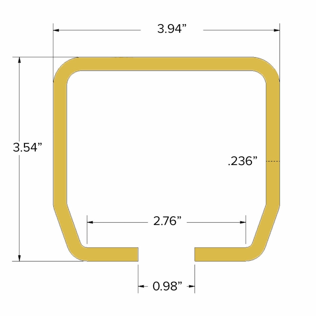 S400 Track Dimensions