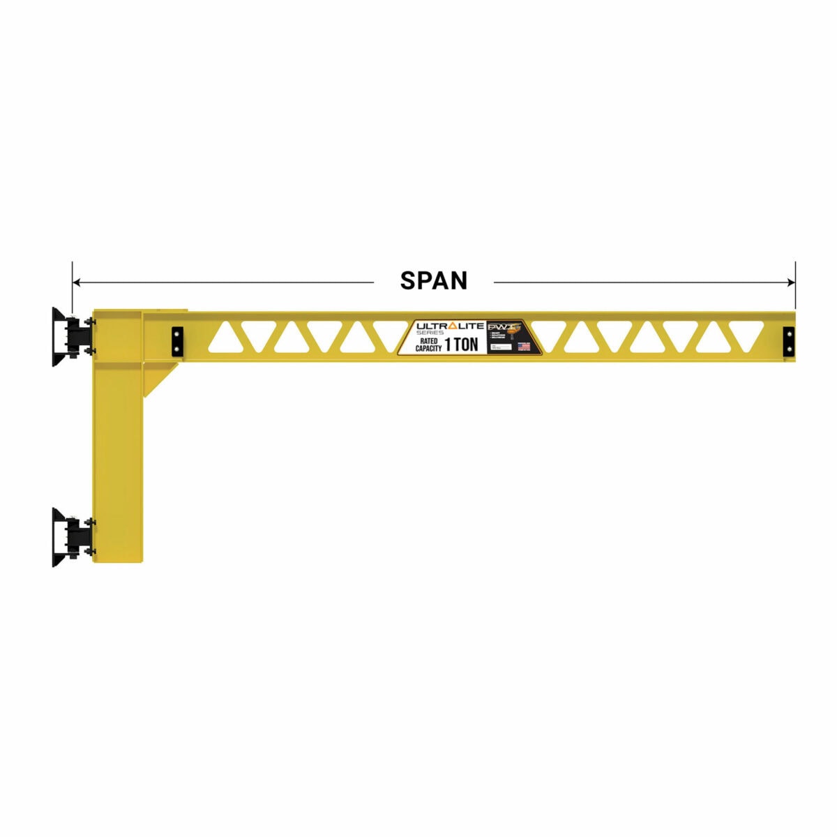 UL Cantilever Crane Dimensions