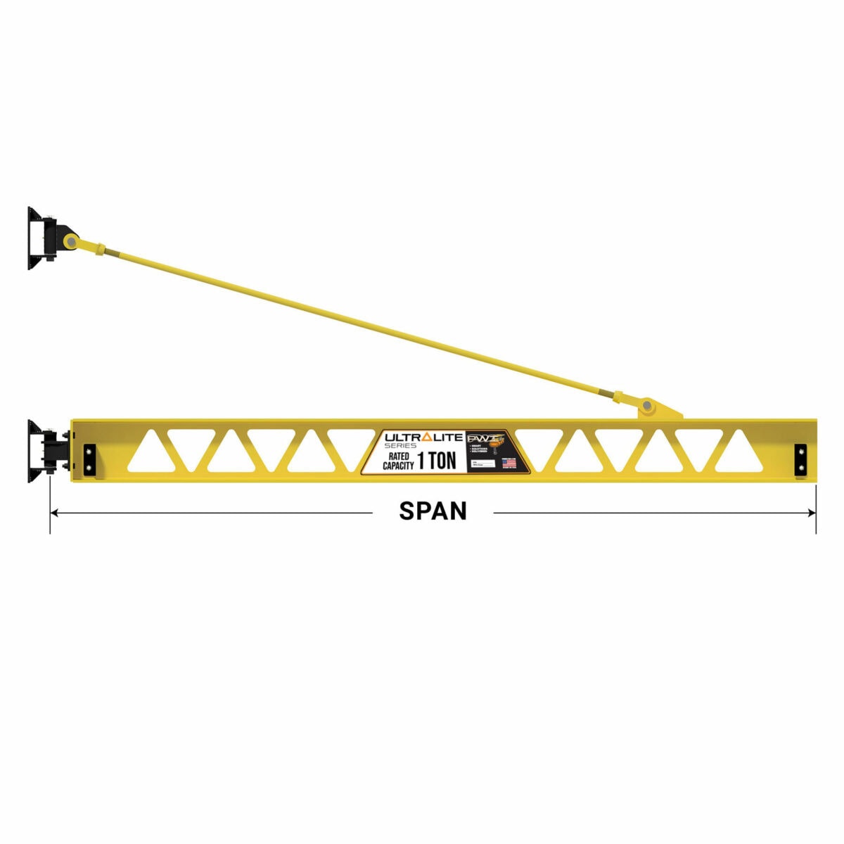 UL Tieback Jib Dimensions